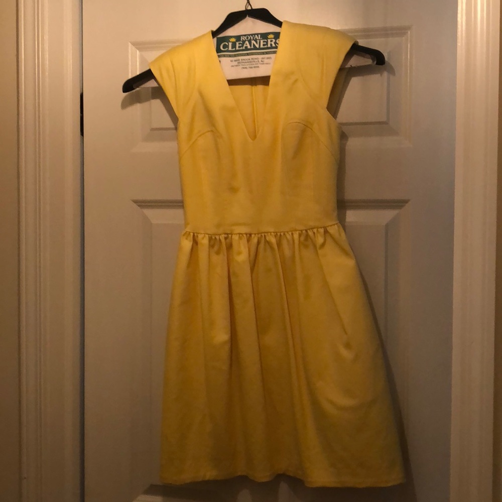 Yellow French Connection Dress